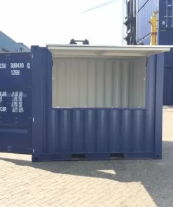 10ft Bar Container – Portable Shipping Container Bar with Service Counter - Urban Shipping Containers