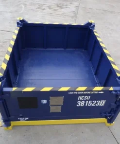 10ft DNV 2.7-1 Half Height Open Top Container – Offshore Certified Cargo Basket - Urban Shipping Containers