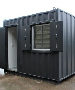 10ft Long Portable Office Shipping Container Workshop – Compact, Secure & Ready-to-Use Workspace - Urban Shipping Containers