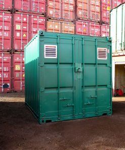 10ft Long Used Fabricated Steel Storage Containers - Urban Shipping Containers