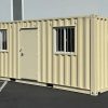 20FT Ground Level Office Container – Mobile and Professional Workspace