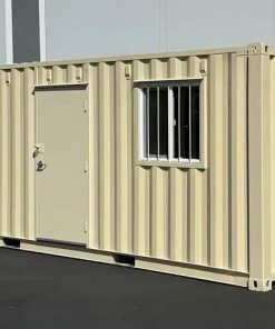 20FT Ground Level Office Container – Mobile and Professional Workspace