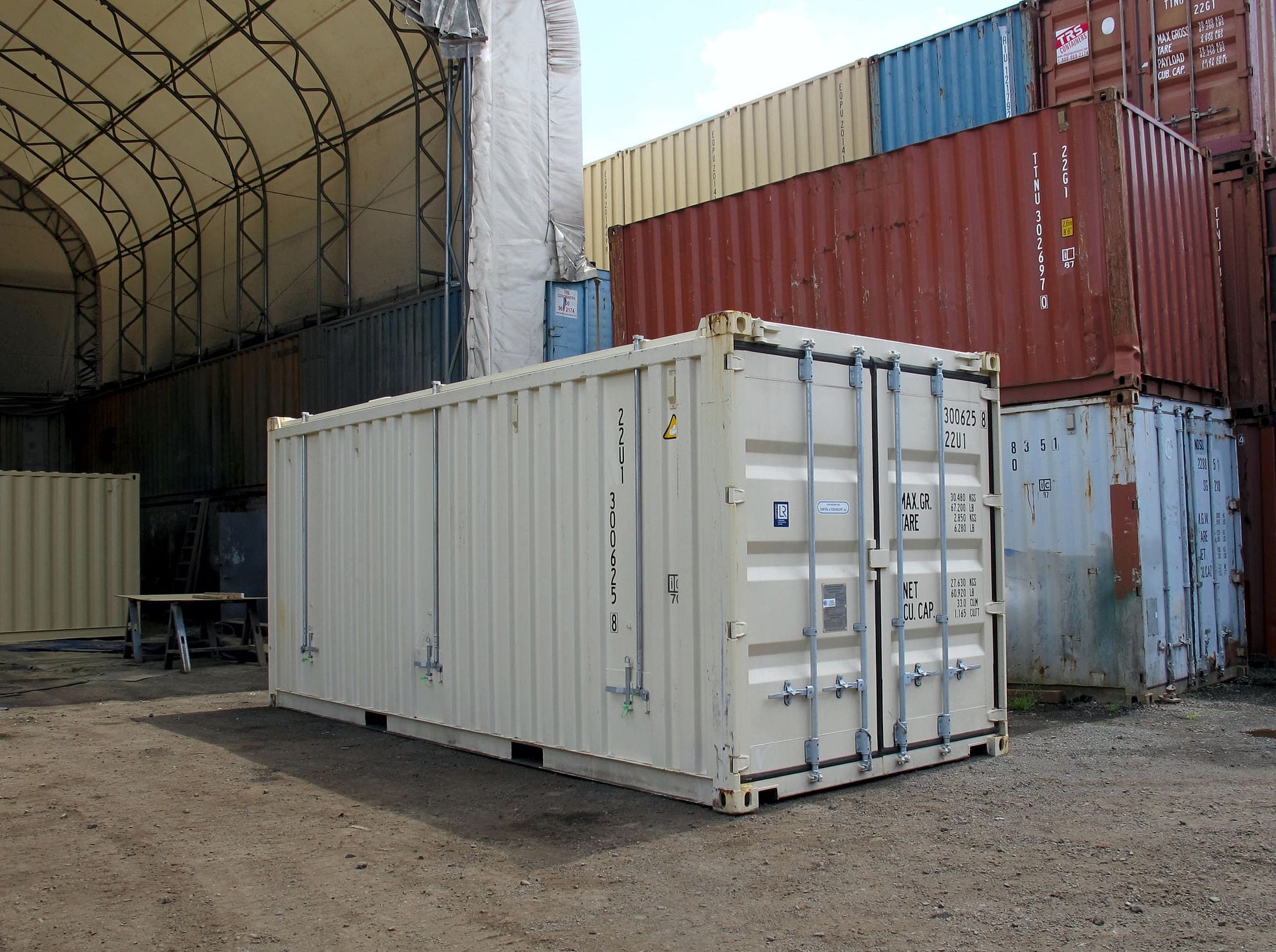 20ft Hardtop Opentops - Urban Shipping Containers