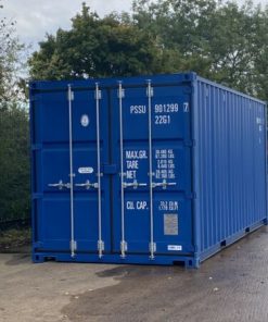 20Ft Shipping Container New Blue Or Green - Urban Shipping Containers