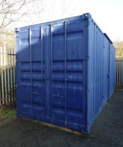 20ft Shipping Container with Side Doors | 20ft x 8.5ft High Cube