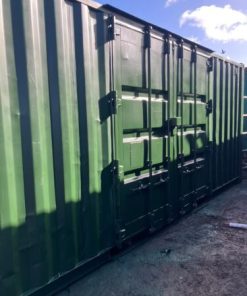 20x8x86 Side Door Shipping Container Repainted With Lock Box -