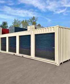 40ft High Cube Shipping Container with Roller Door - Urban Shipping Containers