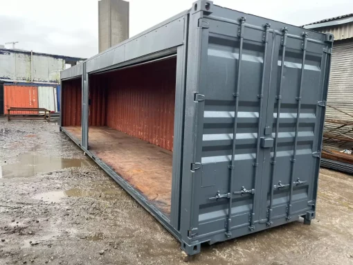 40FT x 8FT Roller Shutter Shipping Container - Atlas Cargo Systems
